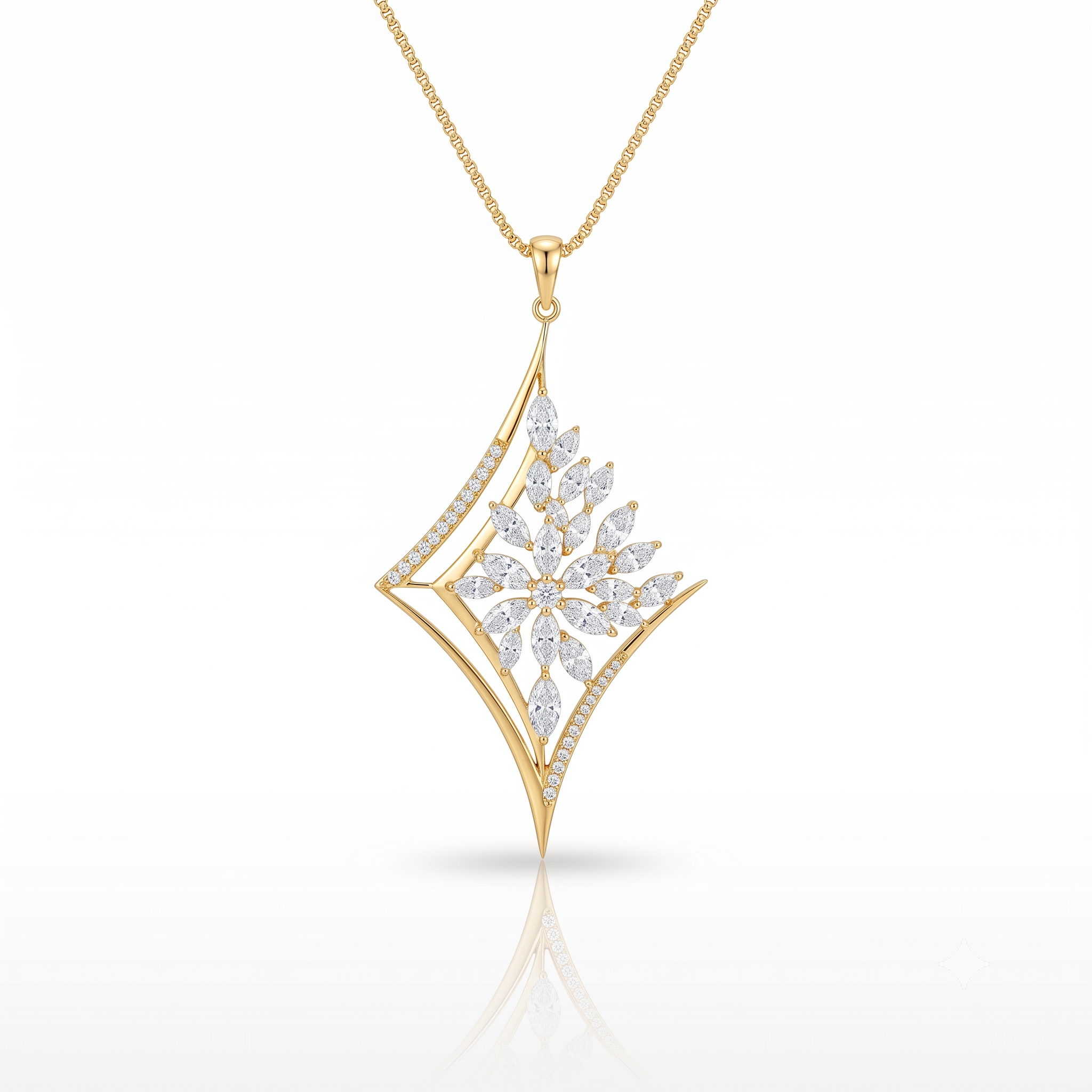 Marquise Garden Pendant