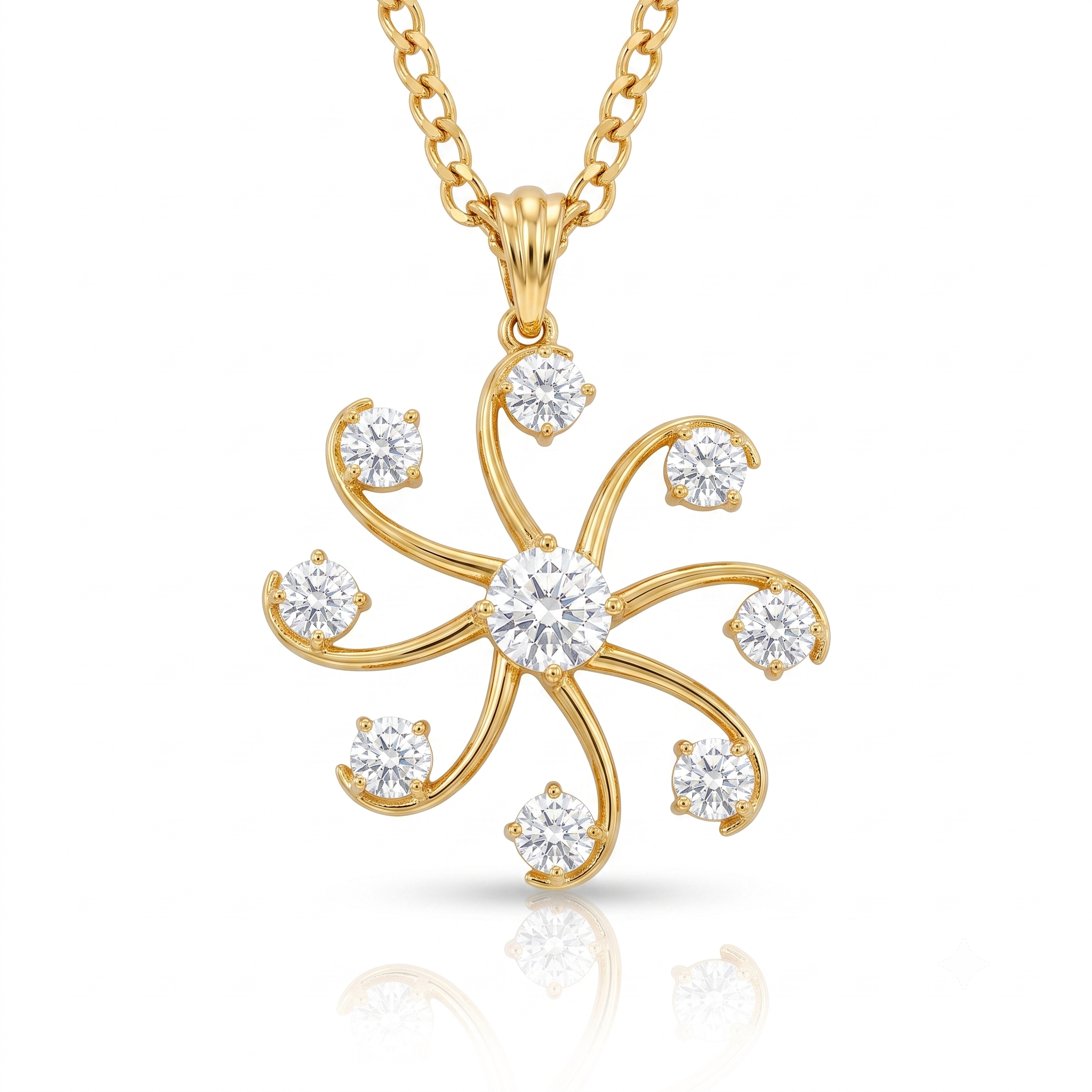 Aurelia Starburst Pendant
